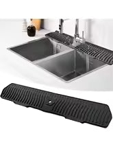 FLORIFY™|Silicone Faucet Splash Guard Mat for Kitchen & Bathroom